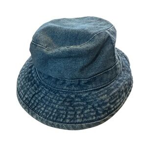 Vintage Arlin Denim Bucket Hat - Blue